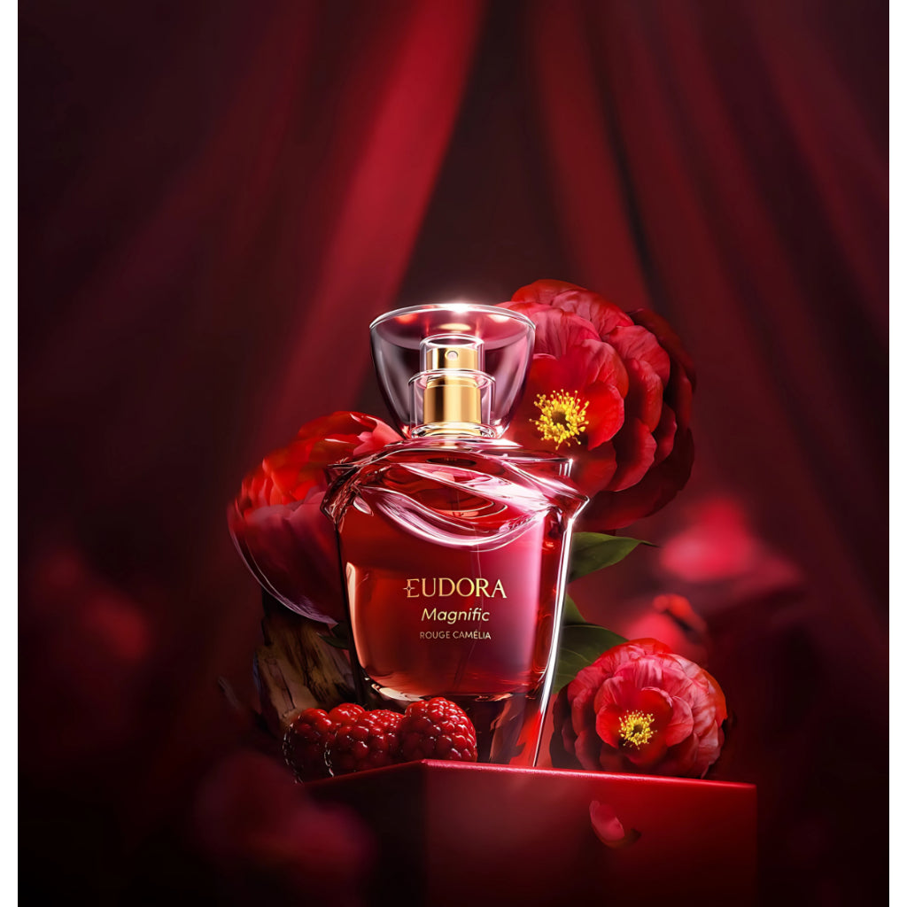 Eudora Magnific Rouge Camélia Desodorante Colônia 75ml