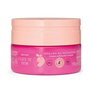 🍑 Esfoliante Corporal Doçura na Pessegura | 200g – Cuide-se Bem