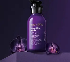 🌙 Nativa SPA Orquídea Noire – Loção Hidratante Corporal Noturna 400ml
