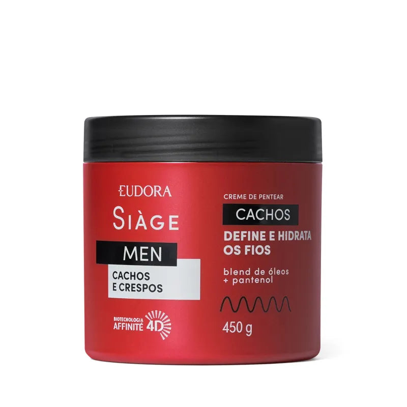 Creme para Pentear Siáge Men Crespos 450g