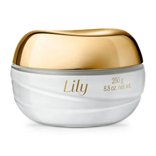 Carregar imagem no visualizador da galeria, Creme Acetinado Hidratante Desodorante Corporal Lily 250g
