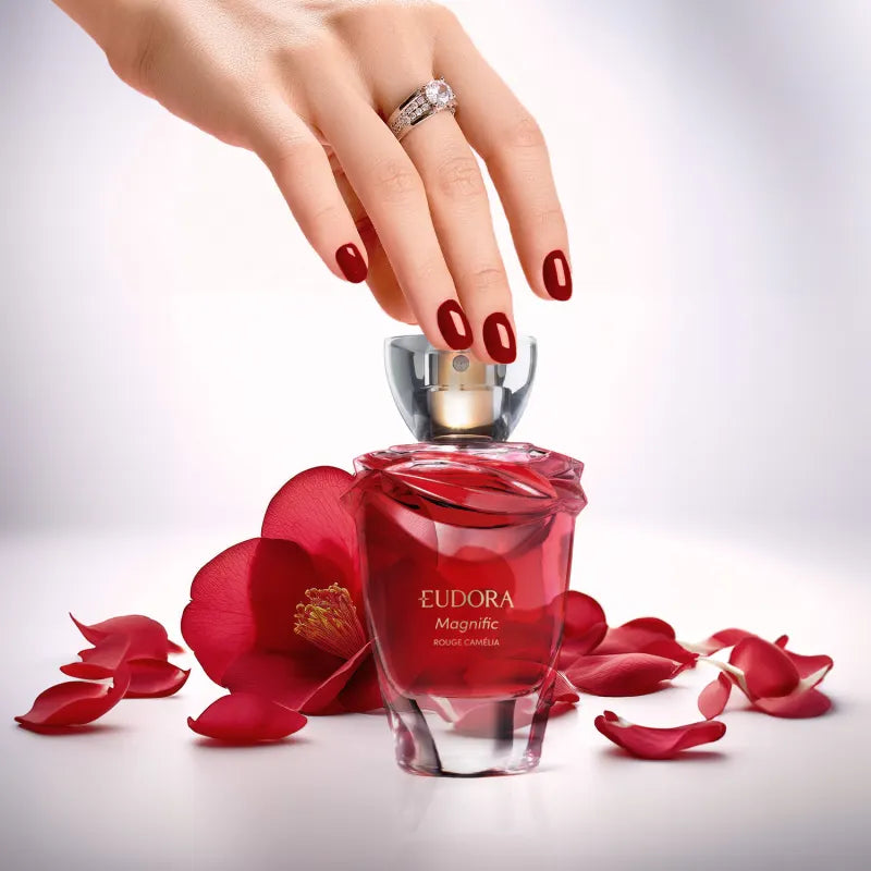 Eudora Magnific Rouge Camélia Desodorante Colônia 75ml