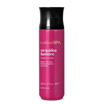 Body Splash Desodorante Nativa SPA Orquídea Lumière 200 ml.