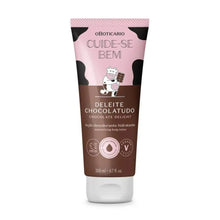 Carregar imagem no visualizador da galeria, Loção Desodorante Hidratante Corporal Cuide-se Bem Deleite Chocolatudo 200ml
