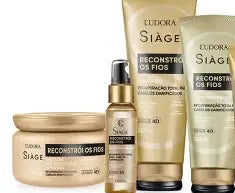 Kit Eudora Siàge Reconstrói os Fios 4 It﻿ens